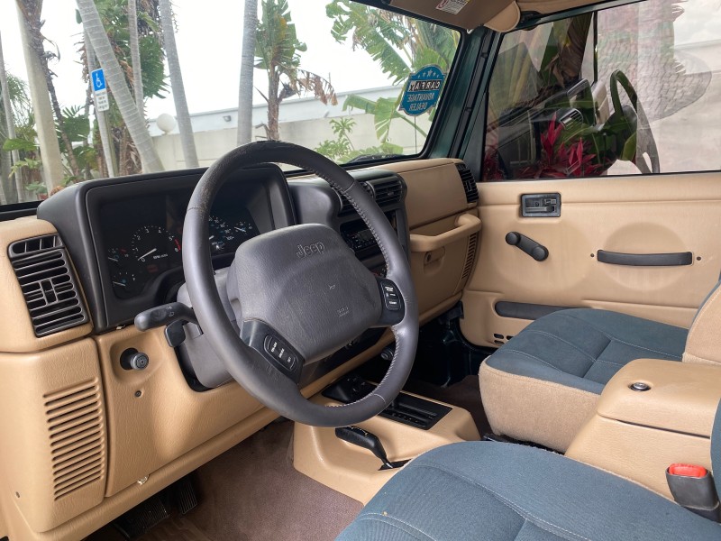 1999 Jeep Wrangler Sahara AUYO AC 6 CYL LOW MILES 47,009 in , 
