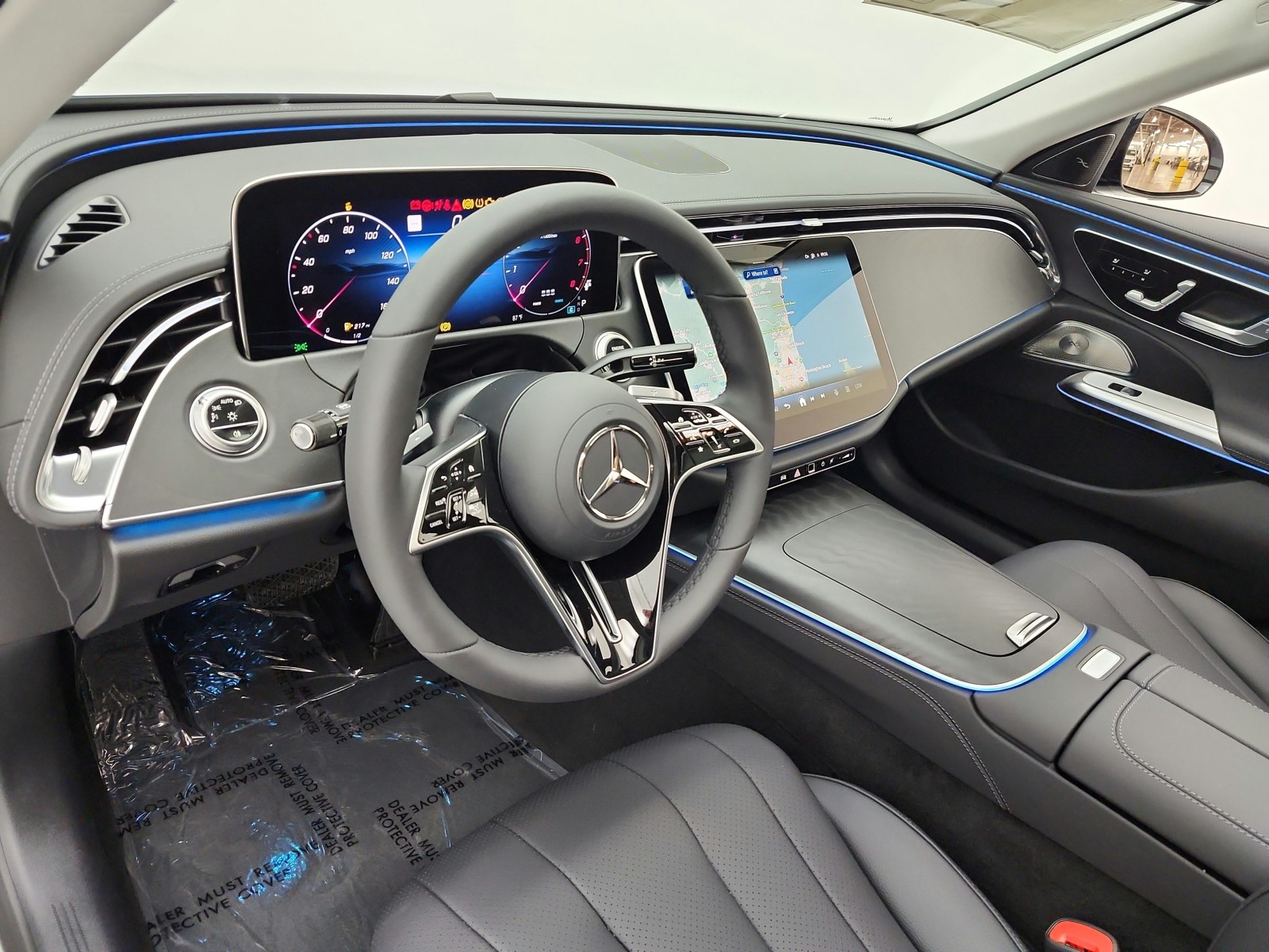 New 2027 Cirrus Silver Metallic Mercedes-Benz E 450 4MATIC® Sedan image 9