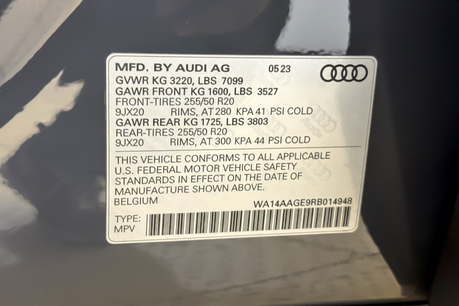 Used 2024 Magnet Gray Audi Premium quattro image 28
