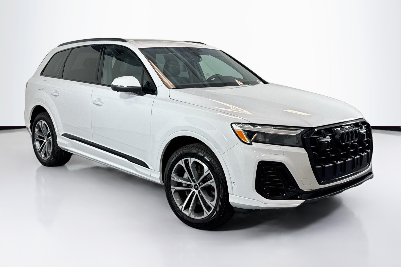 New 2026 Glacier White Metallic Audi Premium 45 quattro image 3