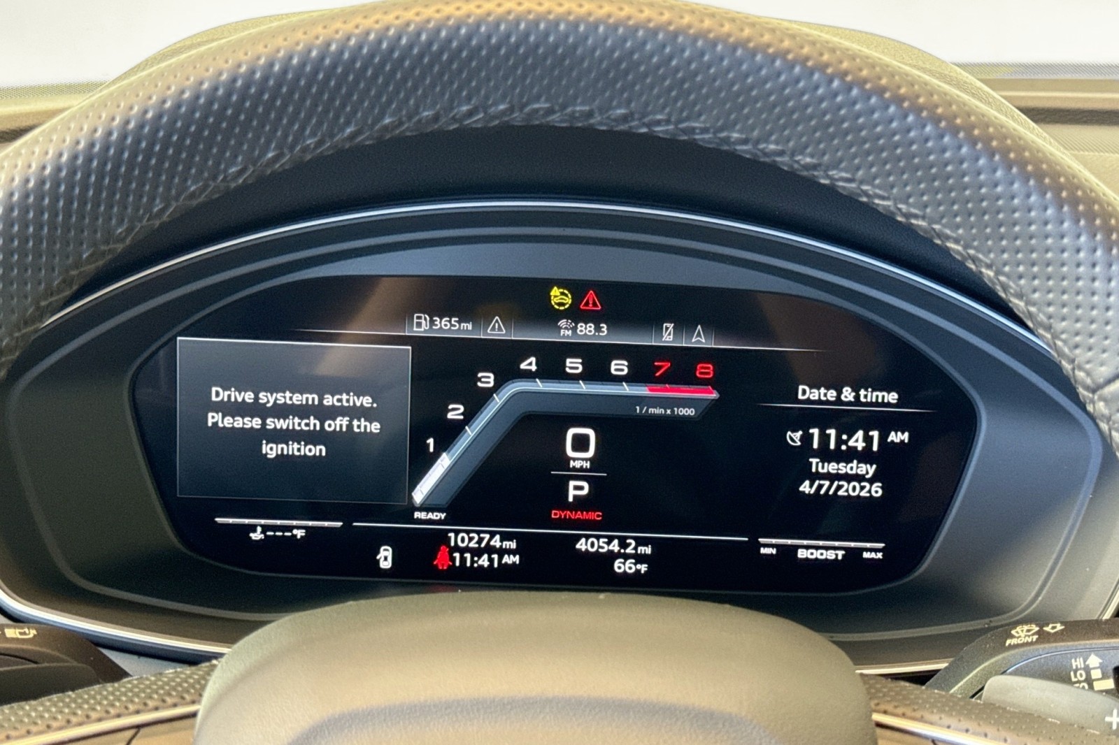 Used 2025 Glacier White Metallic Audi Prestige image 12