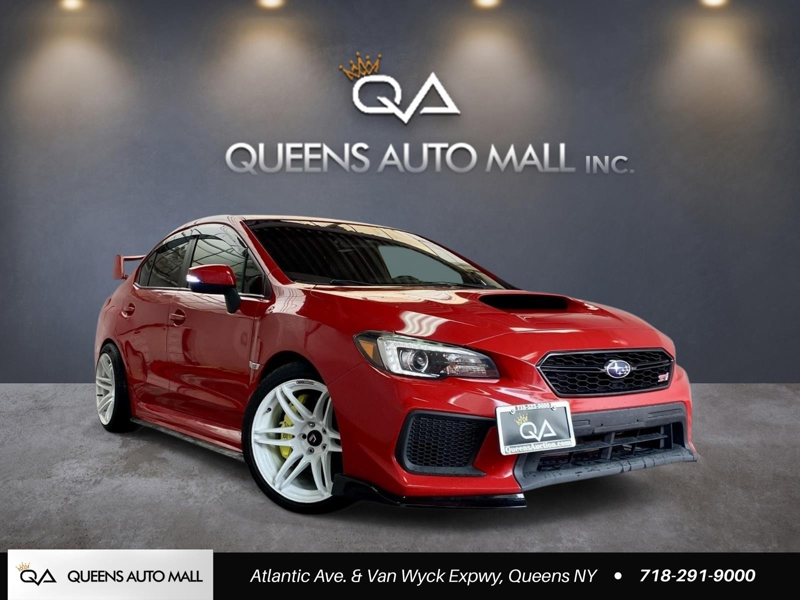 2018 Subaru WRX STI Rojo (Pure Red) Sedán Tracción en las cuatro ruedas Manual