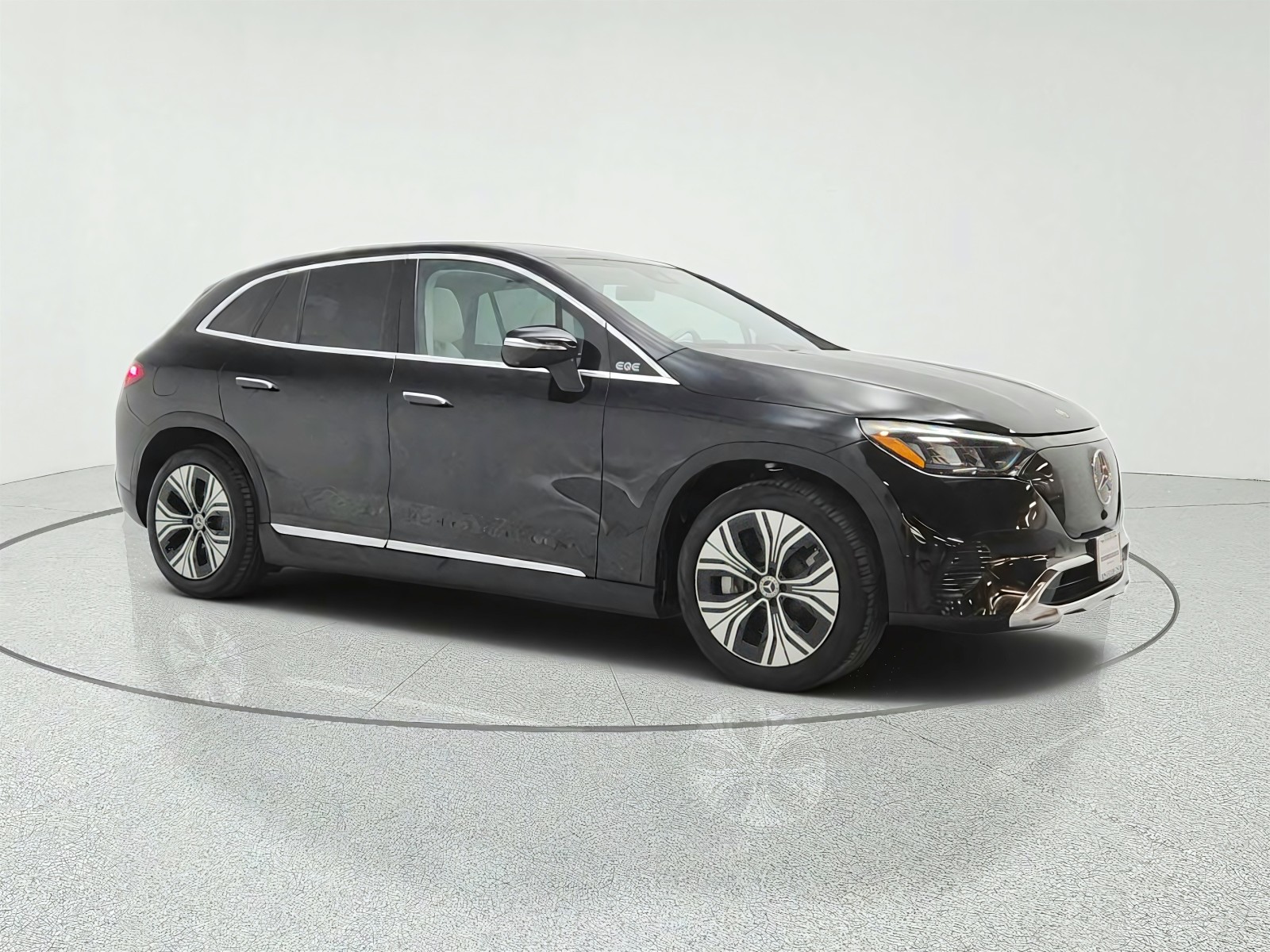 Certified Used 2024 Obsidian Black Metallic Mercedes-Benz EQE 350+ SUV image 3