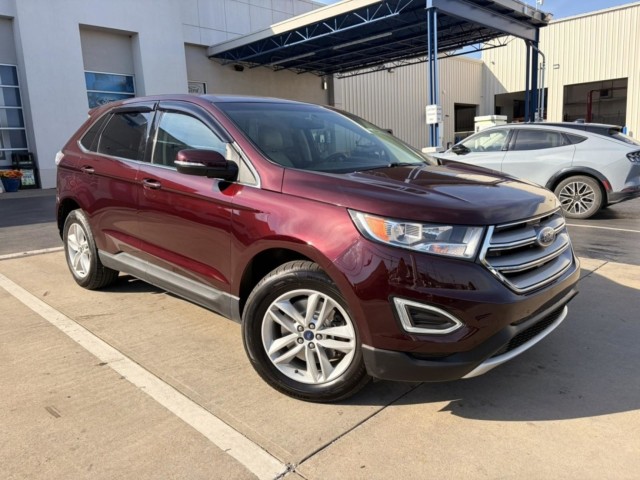 Purple 2018 Ford Edge SUV / Crossover All-Wheel Drive Automatic