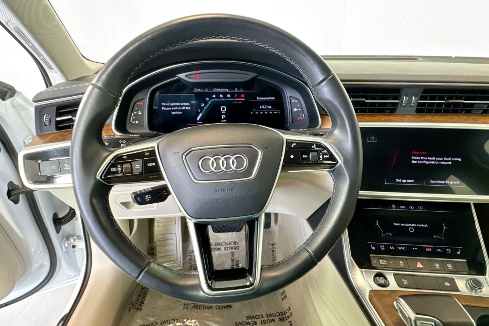 Used 2022 Glacier White Metallic Audi Premium Plus image 11
