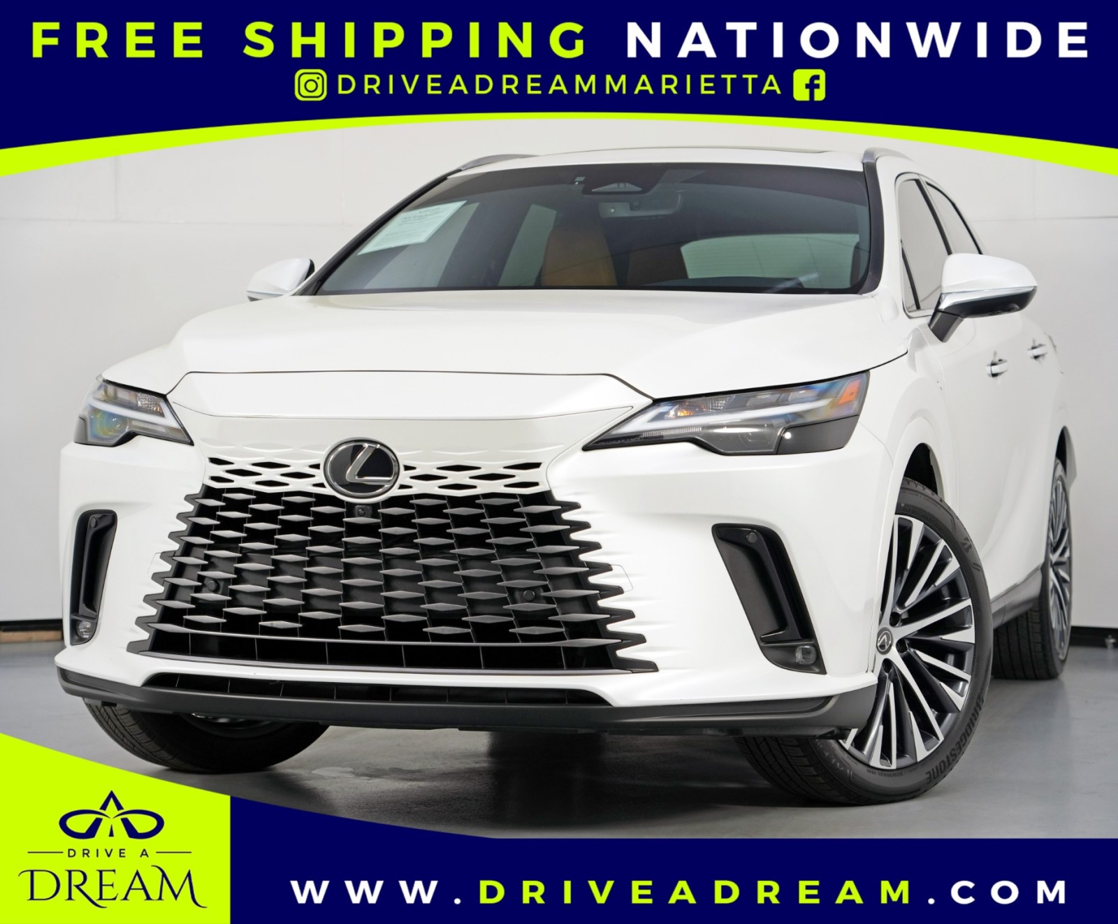 Eminent White Pearl 2023 Lexus RX 350 Premium FWD SUV / Crossover Front-Wheel Drive Automatic