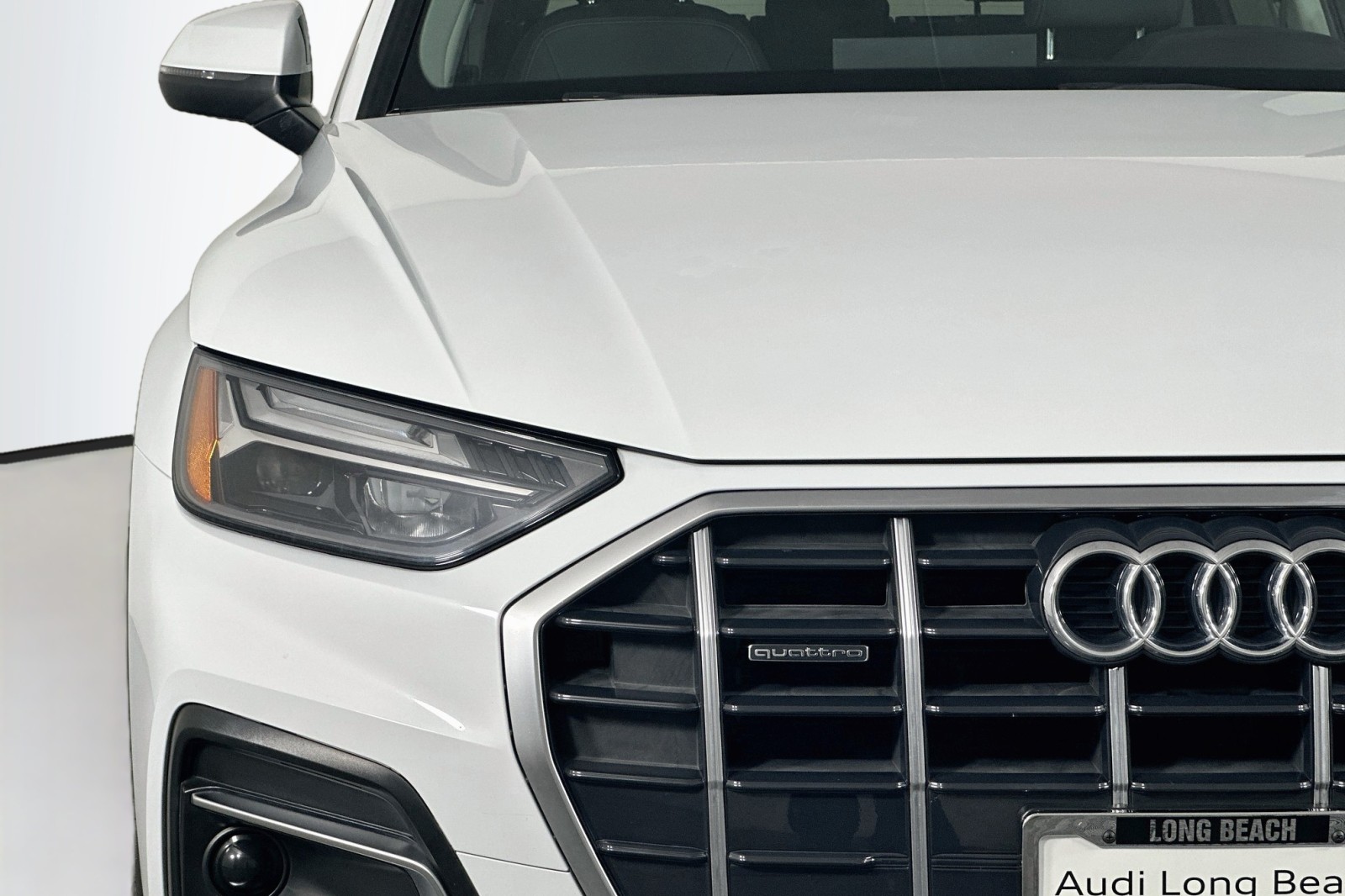 Used 2021 Glacier White Metallic Audi Premium image 15