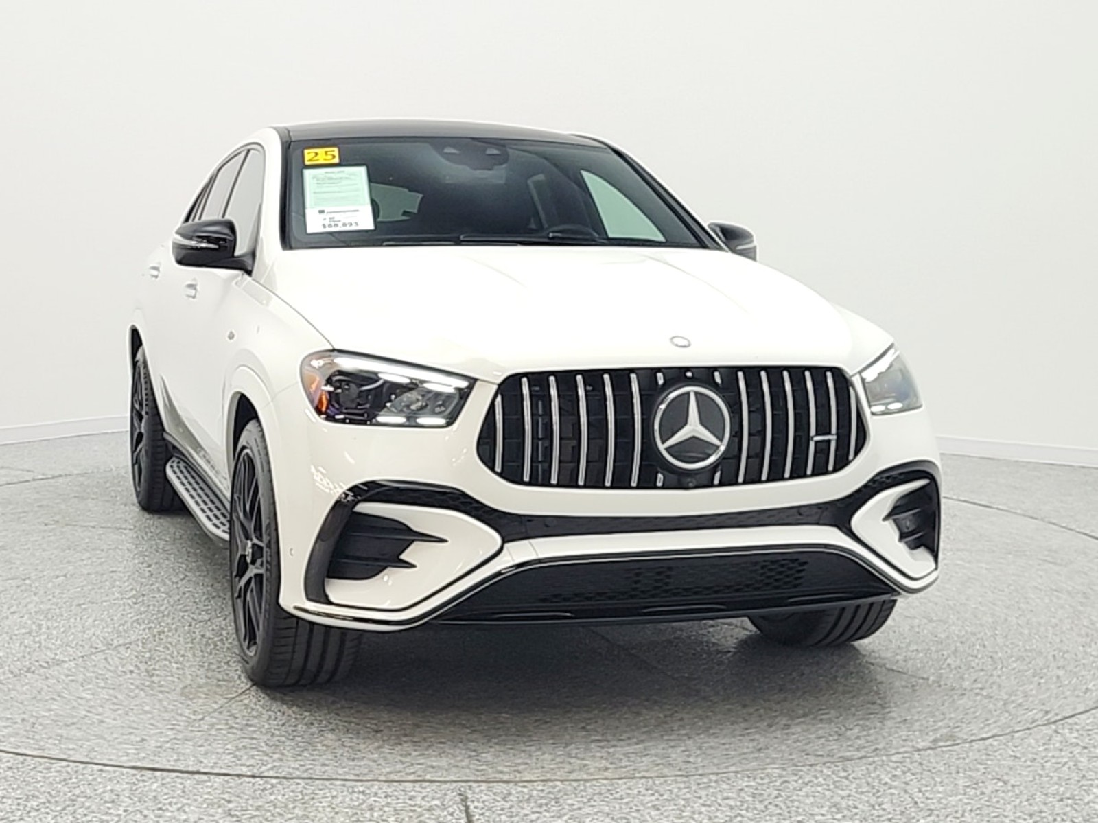 Certified Used 2025 Polar White Mercedes-Benz AMG® GLE 53 4MATIC+ Coupe image 2