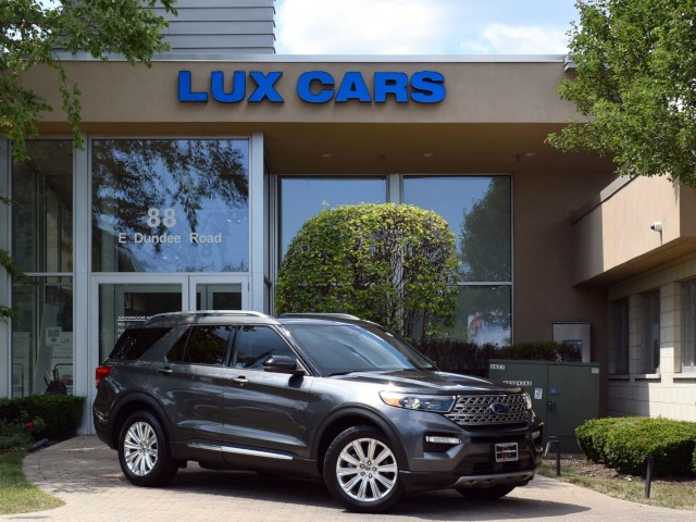 2020 Ford Explorer Navi Leather Htd/Ventilated Front Seats 3RD Row Power Seats Pano Roof B&O Sound 20 Polished Wheels Power Liftgate Rear Camera MSRP $54,225 1