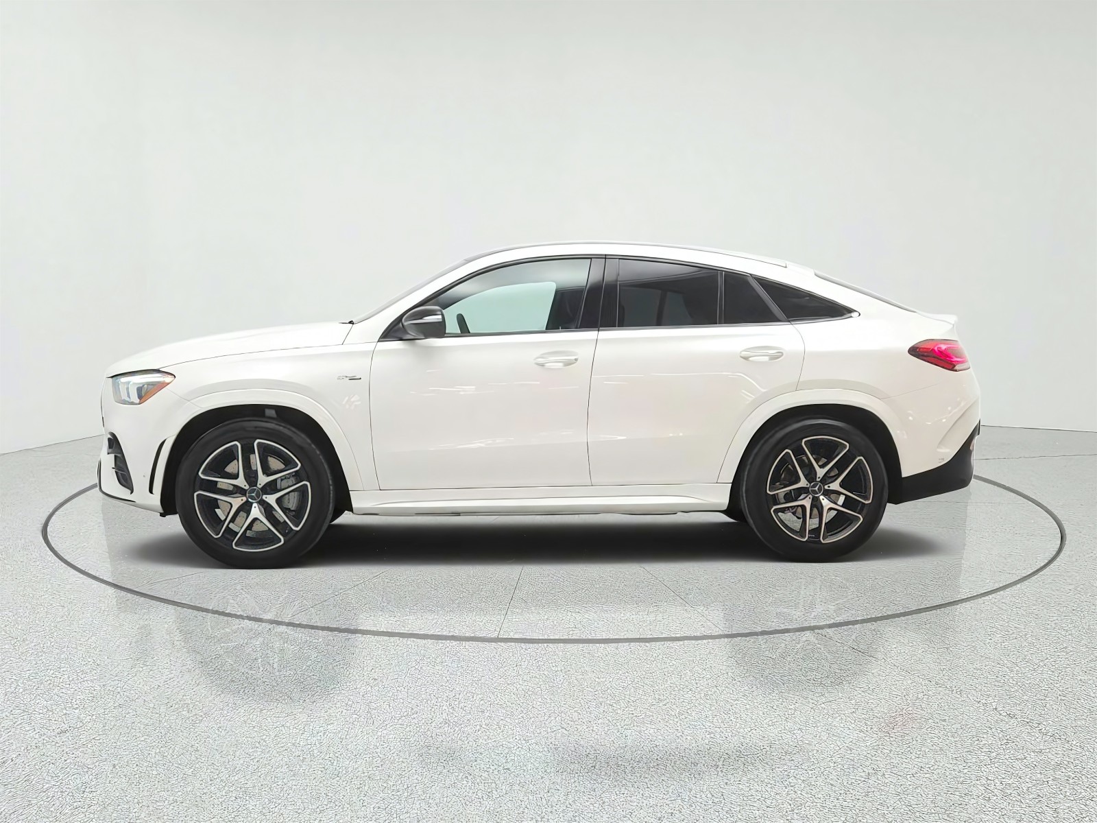 Used 2021 designo Diamond White Metallic Mercedes-Benz AMG® GLE 53 4MATIC Coupe image 8