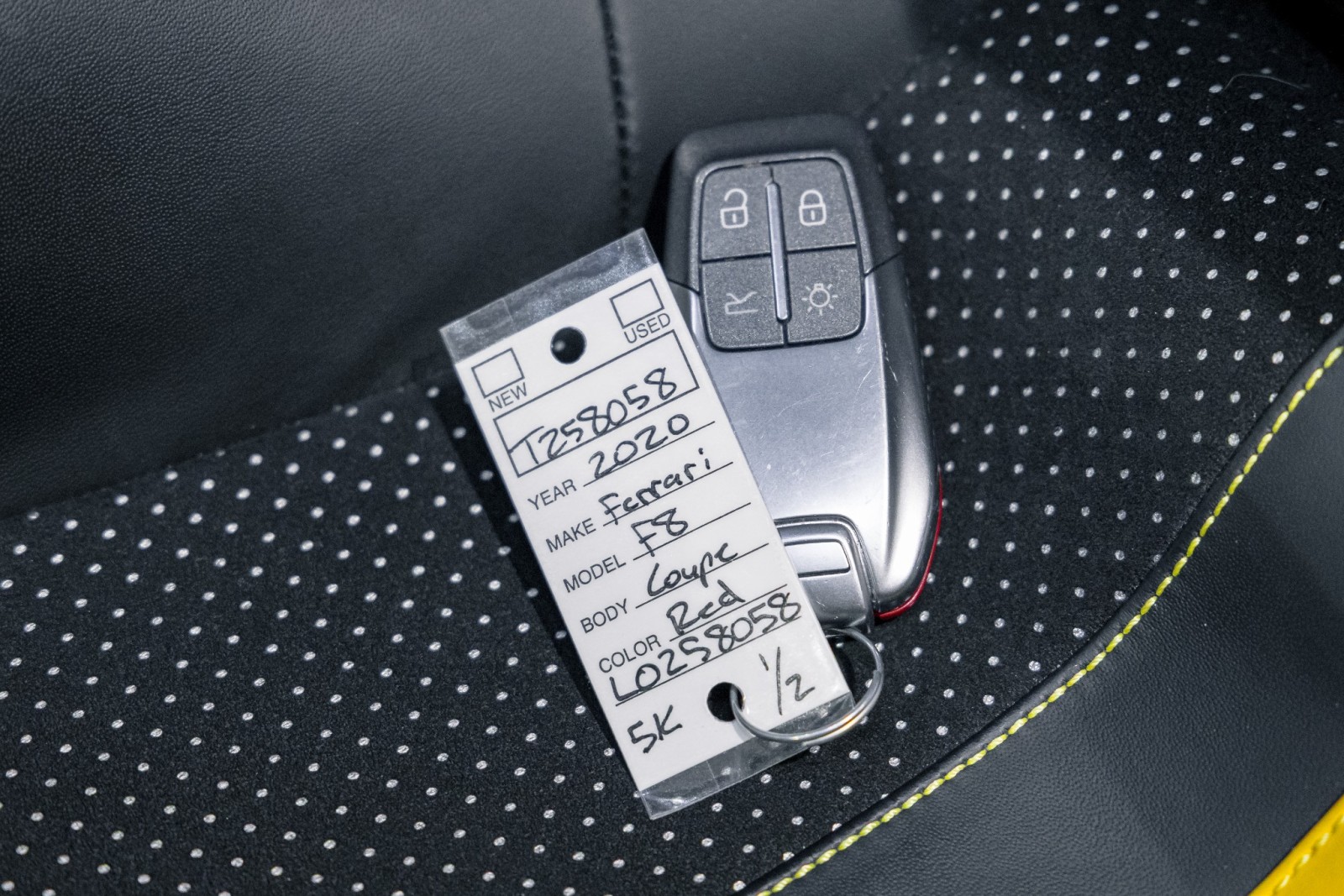 Used Car 2020 Ferrari F8 Tributo  For Sale Under $360,000 In Boerne, Texas