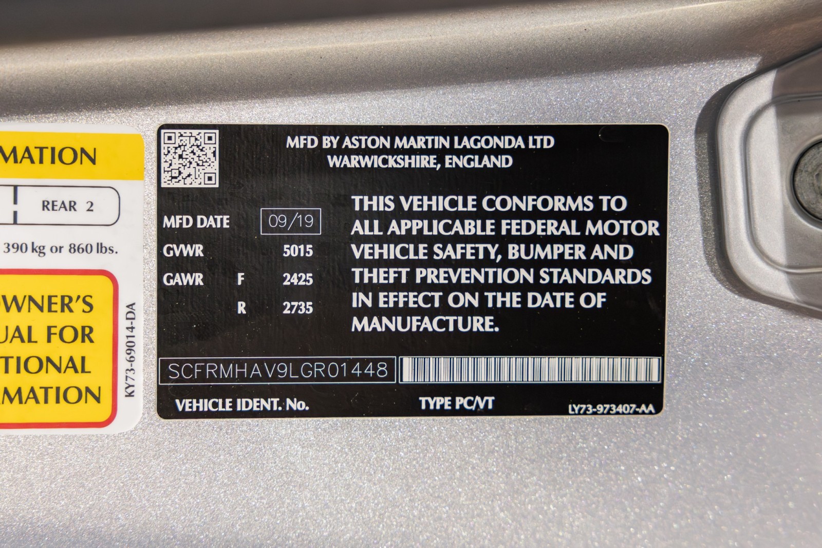 Used Car 2020 Aston Martin Dbs  Superleggera For Sale Under $200,000 In Boerne, Texas