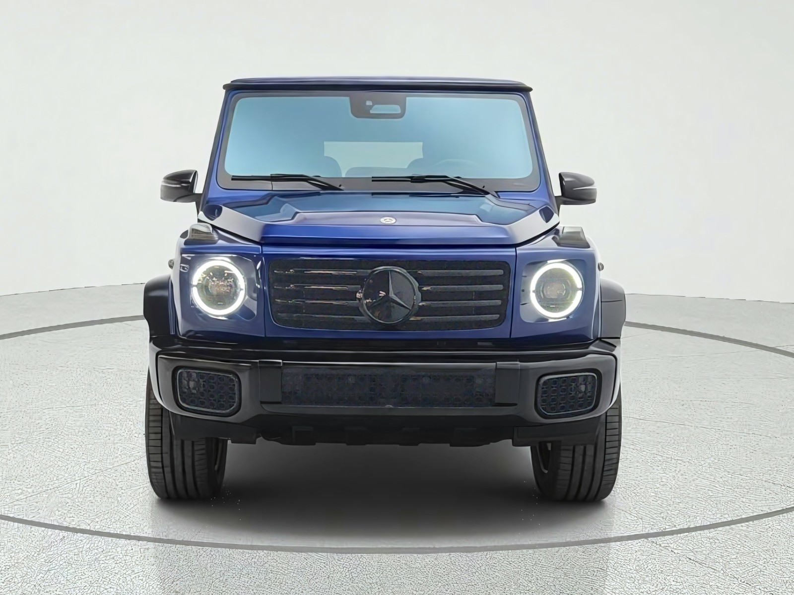 New 2027 Brilliant Blue Metallic Mercedes-Benz G 580e SUV image 2