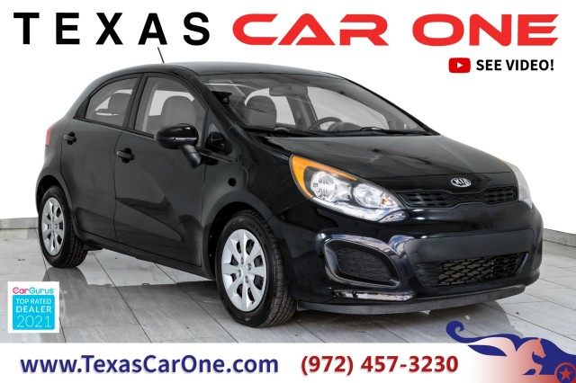 Aurora Black 2014 Kia Rio LX Sedan Front-Wheel Drive Automatic