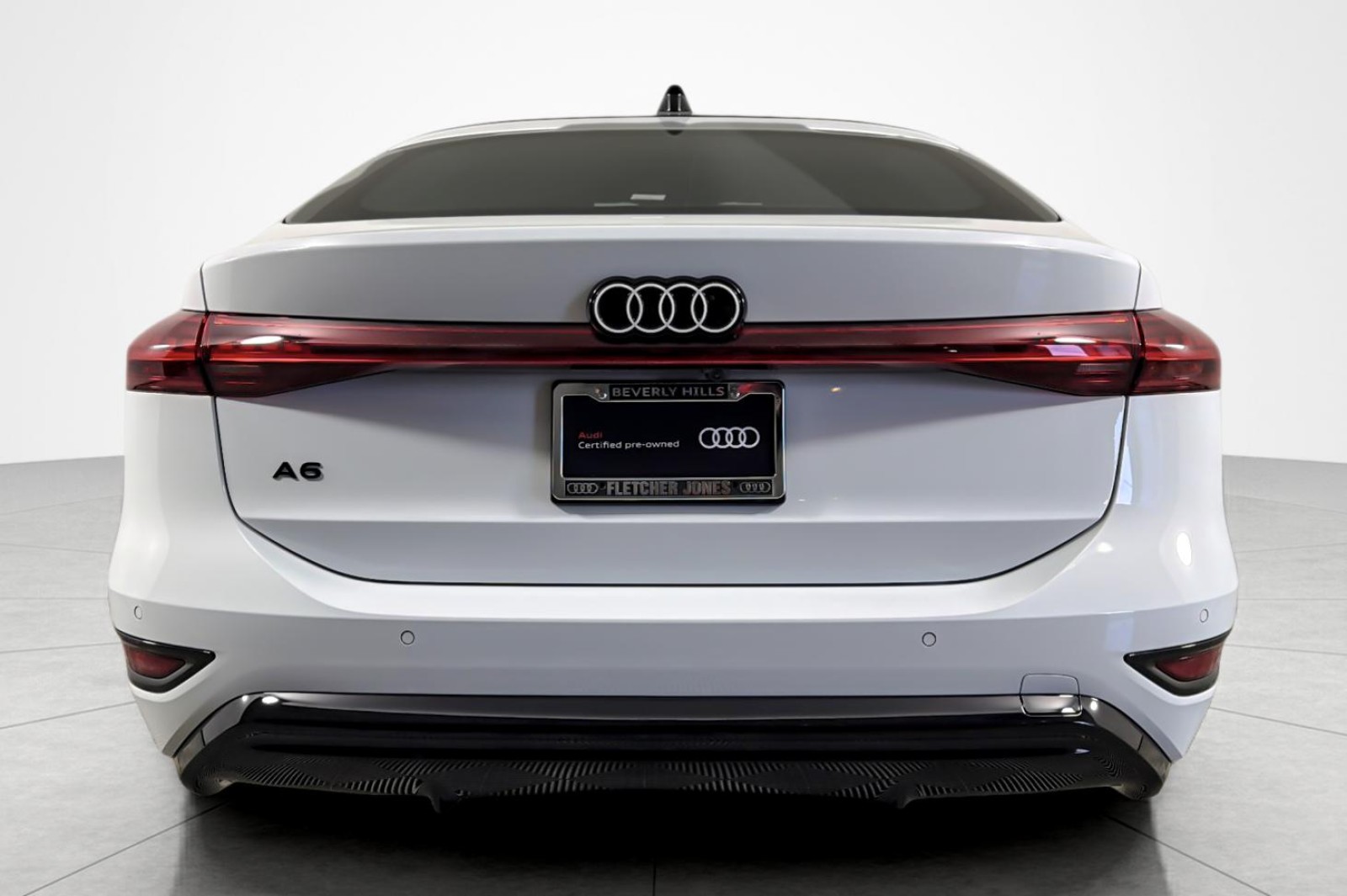 Certified Used 2025 Glacier White Metallic Audi Premium Plus RWD image 4