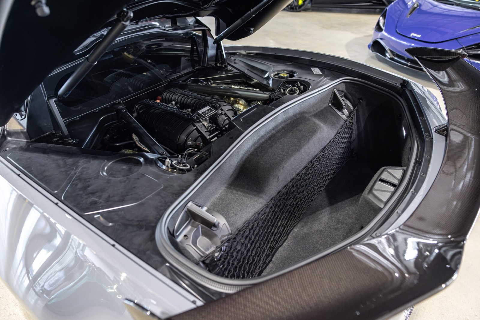 Used Car 2024 Chevrolet Corvette  3lz - Carbon Fiber Aero Package - Sea Wolf Gray Tricoat Paint - One Owner For Sale Under $130,000 In Boerne, Texas