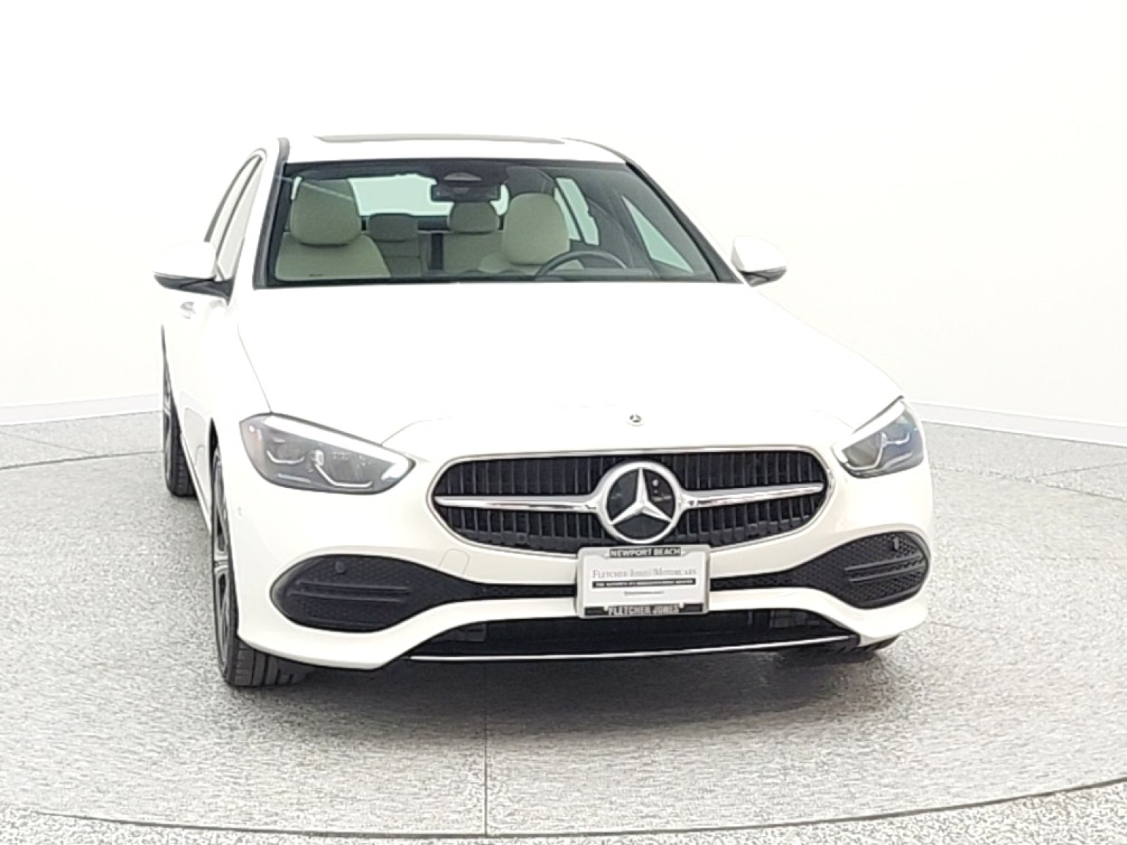 Certified Used 2024 Polar White Mercedes-Benz C 300 image 2