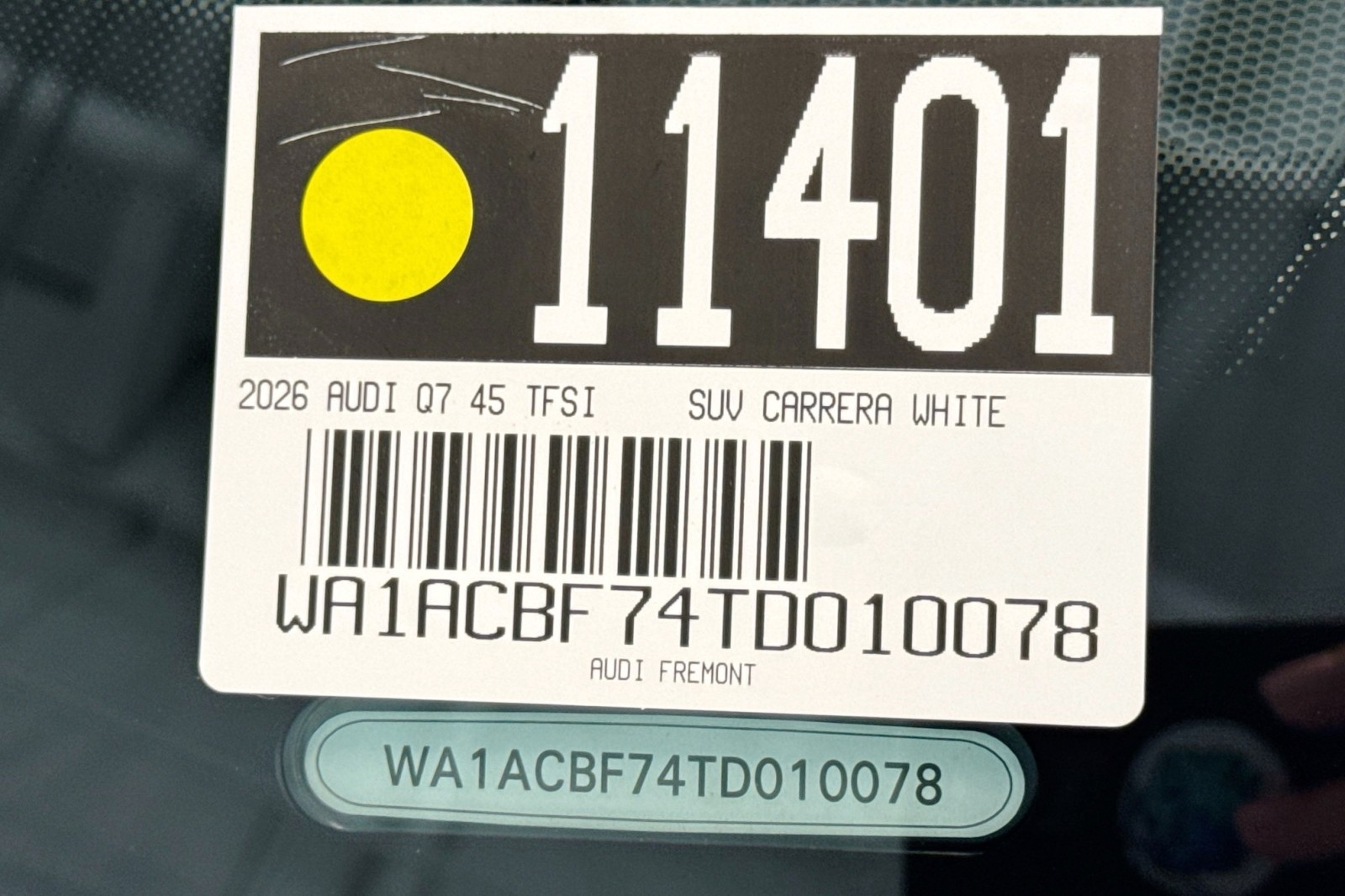 New 2026 Carrara White Audi Premium 45 quattro image 29