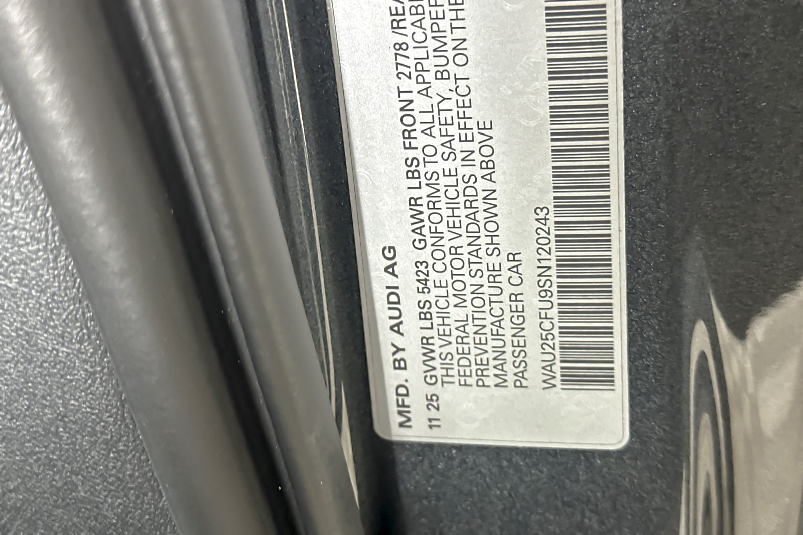 New 2025 Daytona Gray Metallic Audi Premium Plus 3.0 TFSI quattro image 27