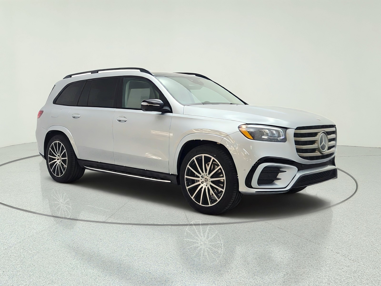New 2026 Cirrus Silver Metallic Mercedes-Benz GLS 450 4MATIC® SUV image 3