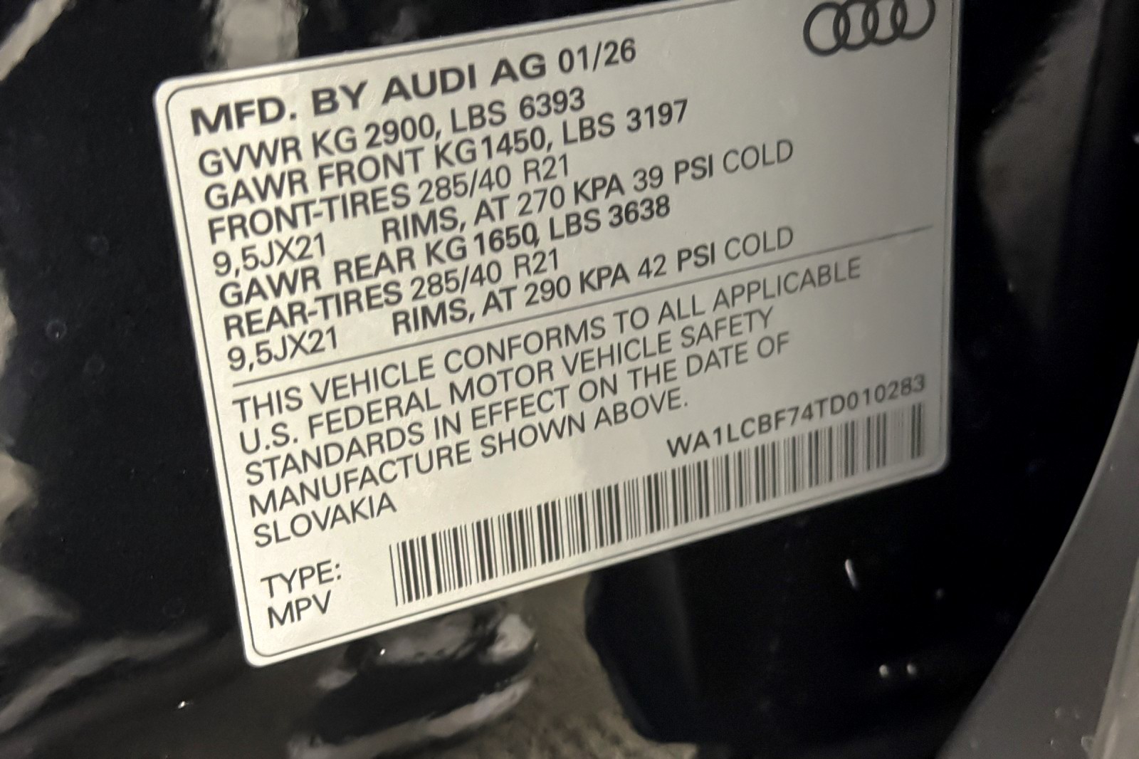 New 2026 Mythos Black Metallic Audi Premium Plus 45 quattro image 26