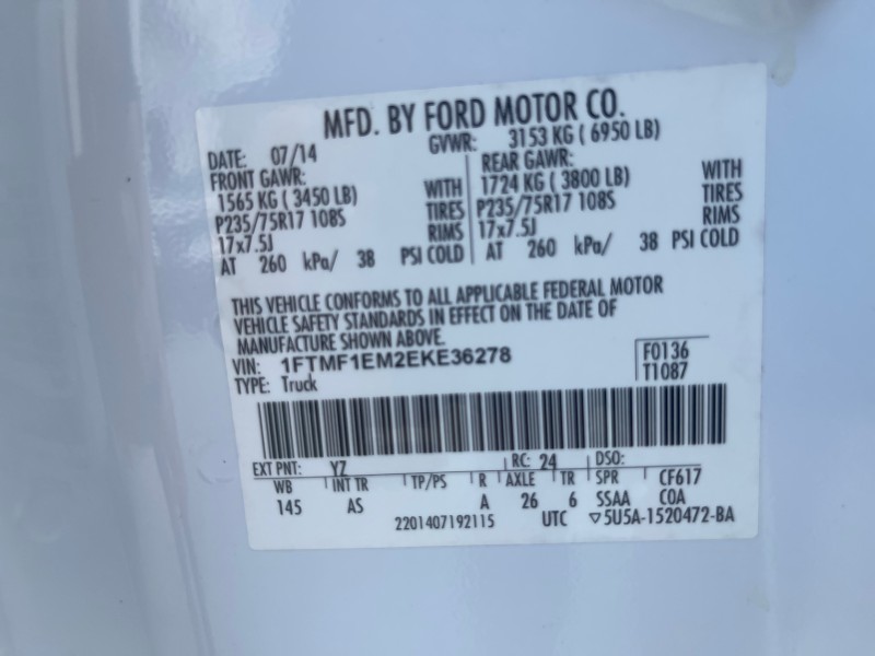 2014 Ford F-150 XL LOW MILES 28,806 4WD in , 