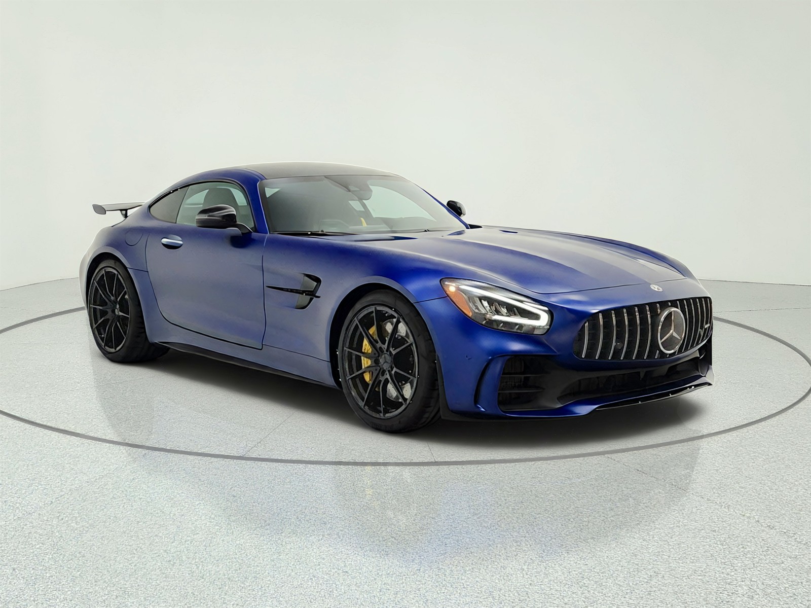 Certified Used 2020 designo Brilliant Blue Magno Mercedes-Benz AMG® GT R Coupe image 3