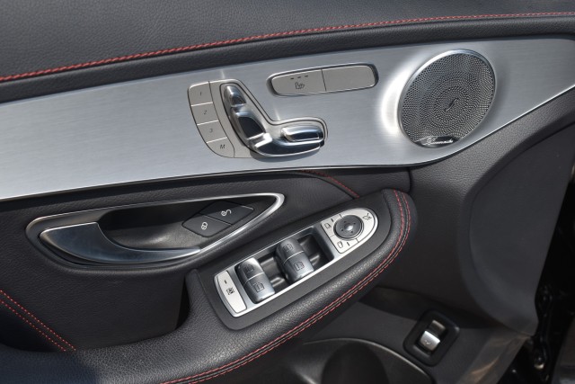 2018 Mercedes-Benz C-Class AMG AWD Leather Burmester Sound Moonroof Heated Front Seats Keyless Start Bluetooth Blind Spot 28