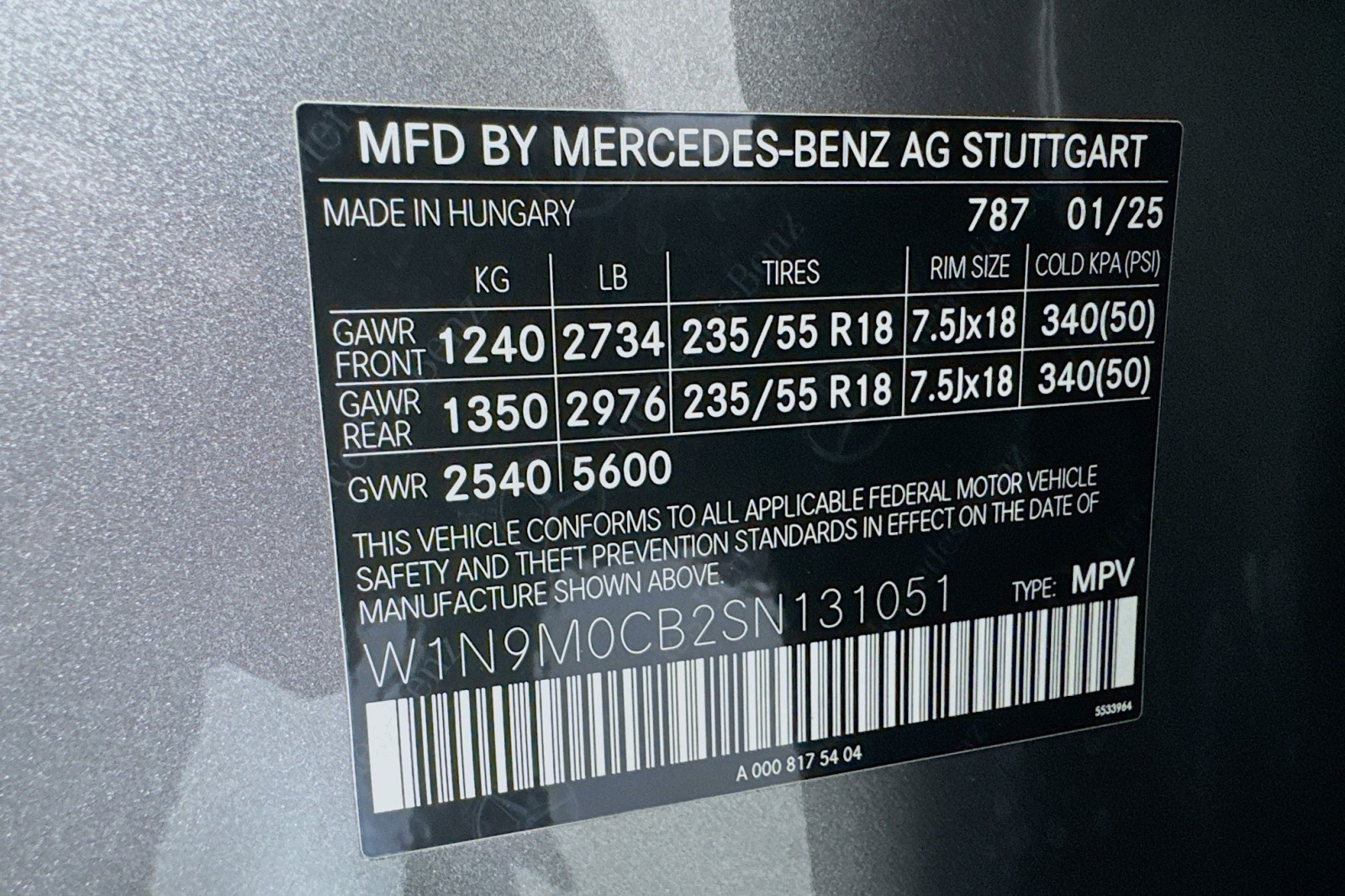 Certified Used 2025 Mountain Grey Metallic Mercedes-Benz 250+ image 26