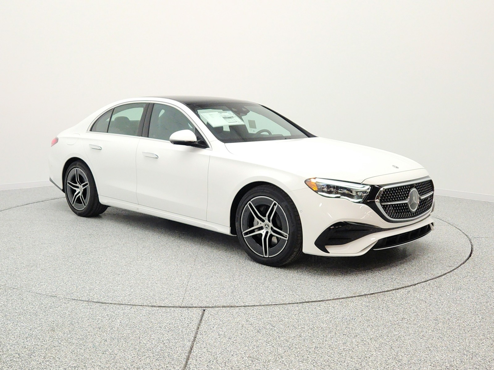 New 2026 Polar White Mercedes-Benz E 350 RWD Sedan image 3