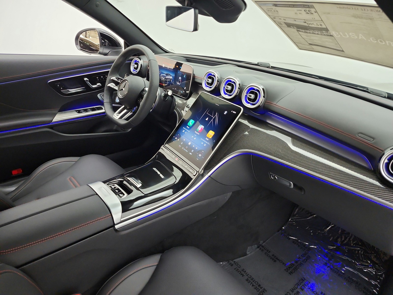 New 2027 BLACK Mercedes-Benz AMG® CLE 53 4MATIC+ Cabriolet image 14