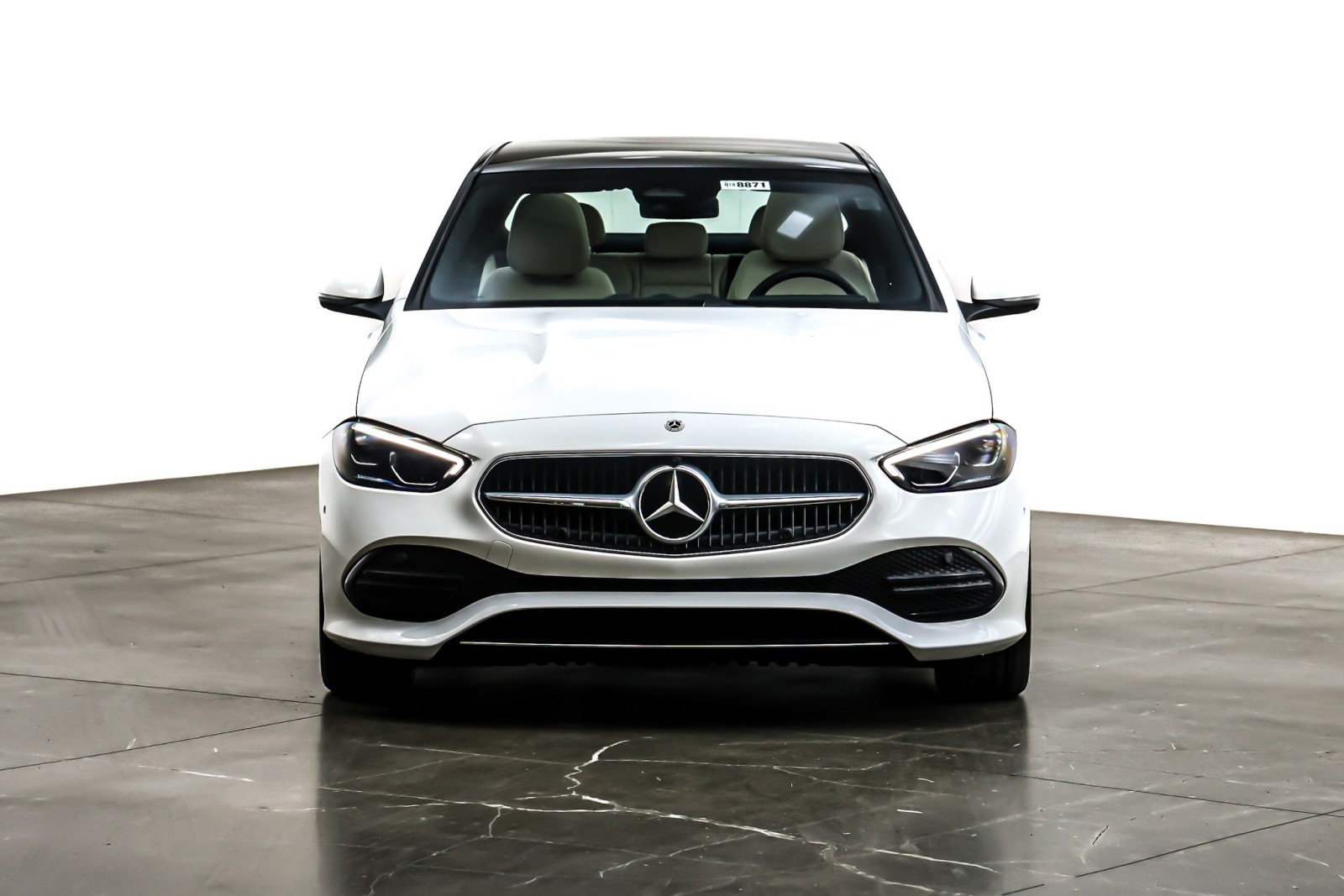 New 2025 Polar White Mercedes-Benz C 300 image 2