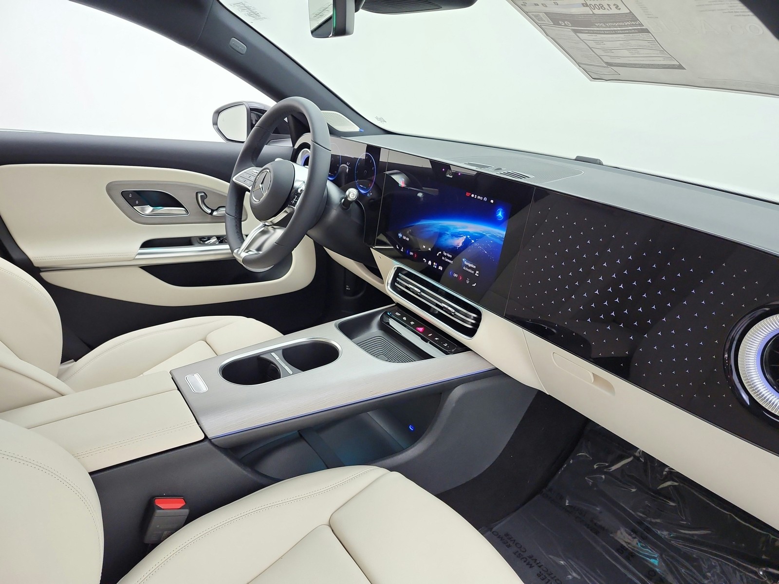 New 2027 Polar White Mercedes-Benz CLA 220 Hybrid FWD image 15