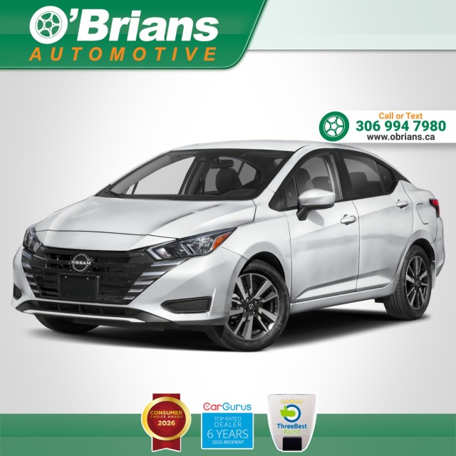 Super Black 2024 Nissan Versa SR FWD Sedan Front-Wheel Drive Automatic