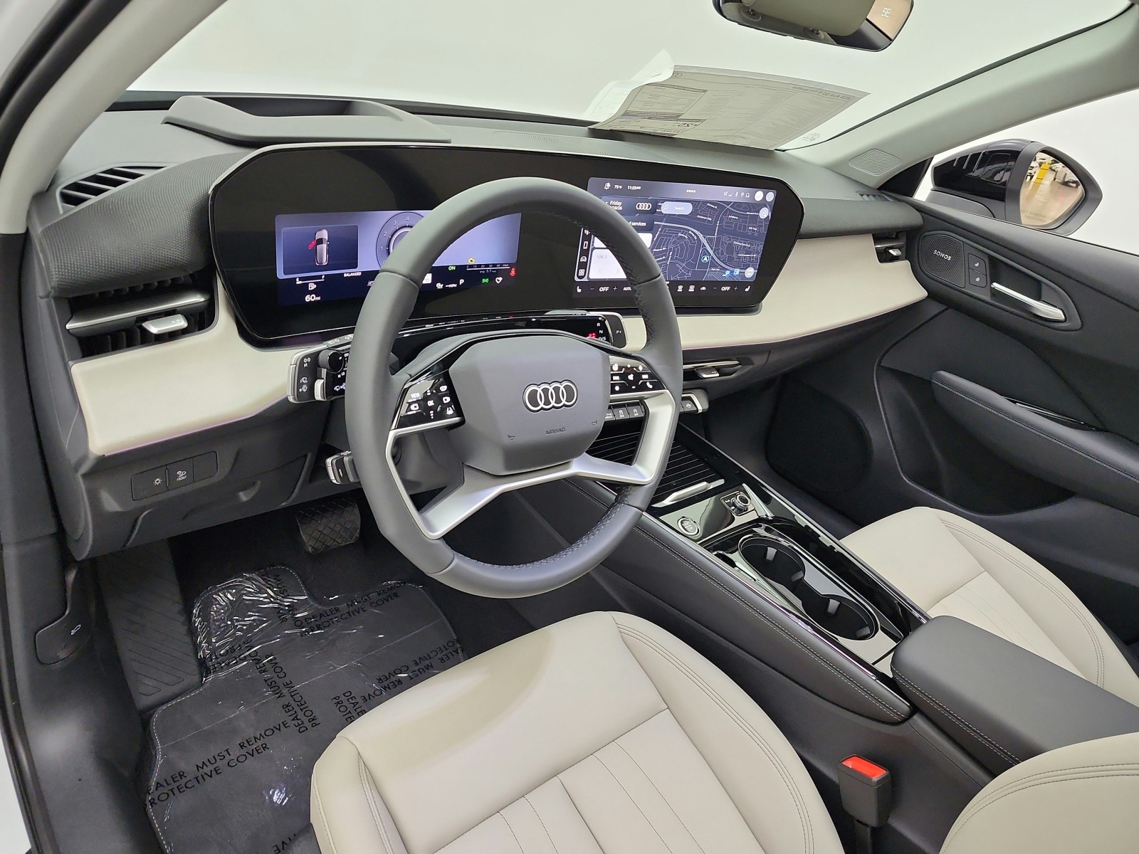 New 2026 Glacier White Metallic Audi S line quattro image 9