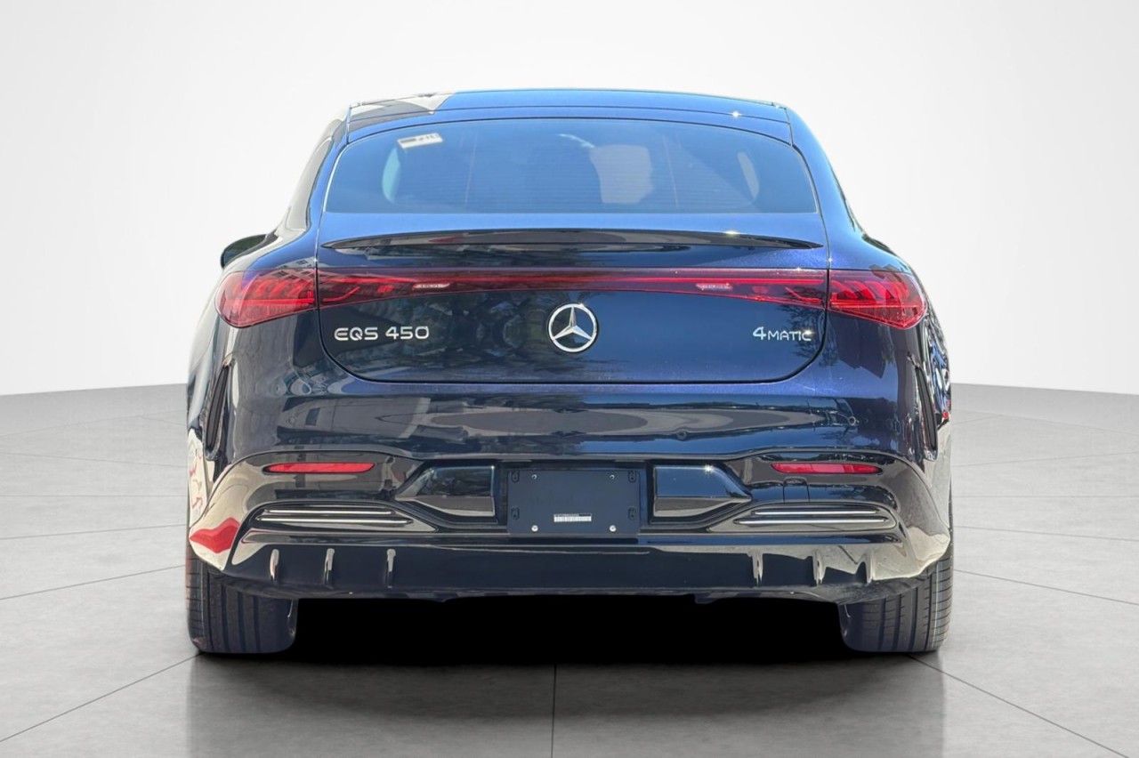 Certified Used 2024 Nautical Blue Metallic Mercedes-Benz EQS 450 image 4