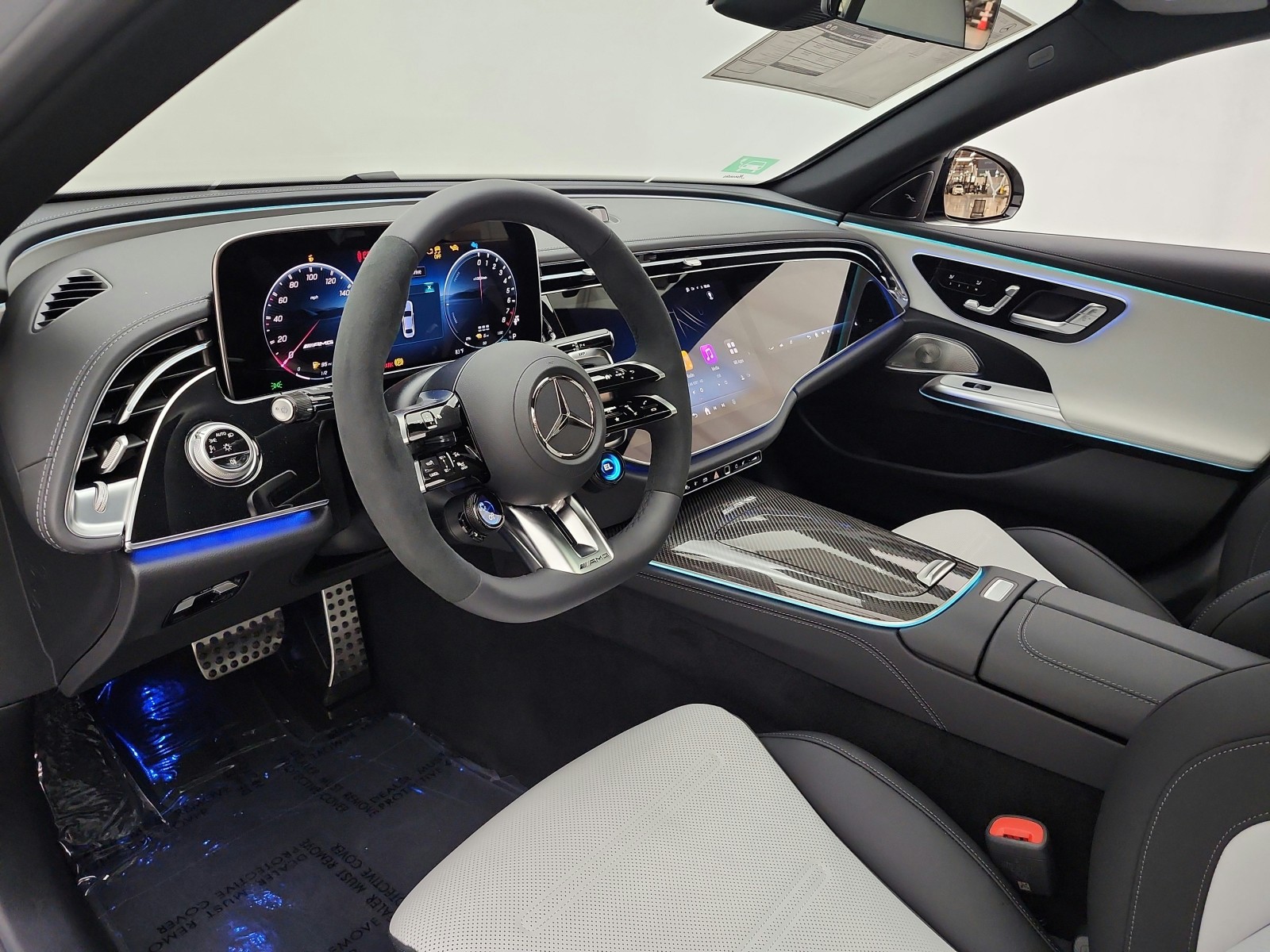 New 2027 MANUFAKTUR Alpine Grey Mercedes-Benz AMG® E 53 Hybrid Sedan image 10