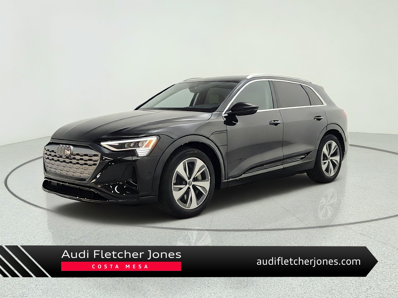 Mythos Black Metallic 2024 Audi Q8 e-tron SUV / Crossover All-Wheel Drive Automatic
