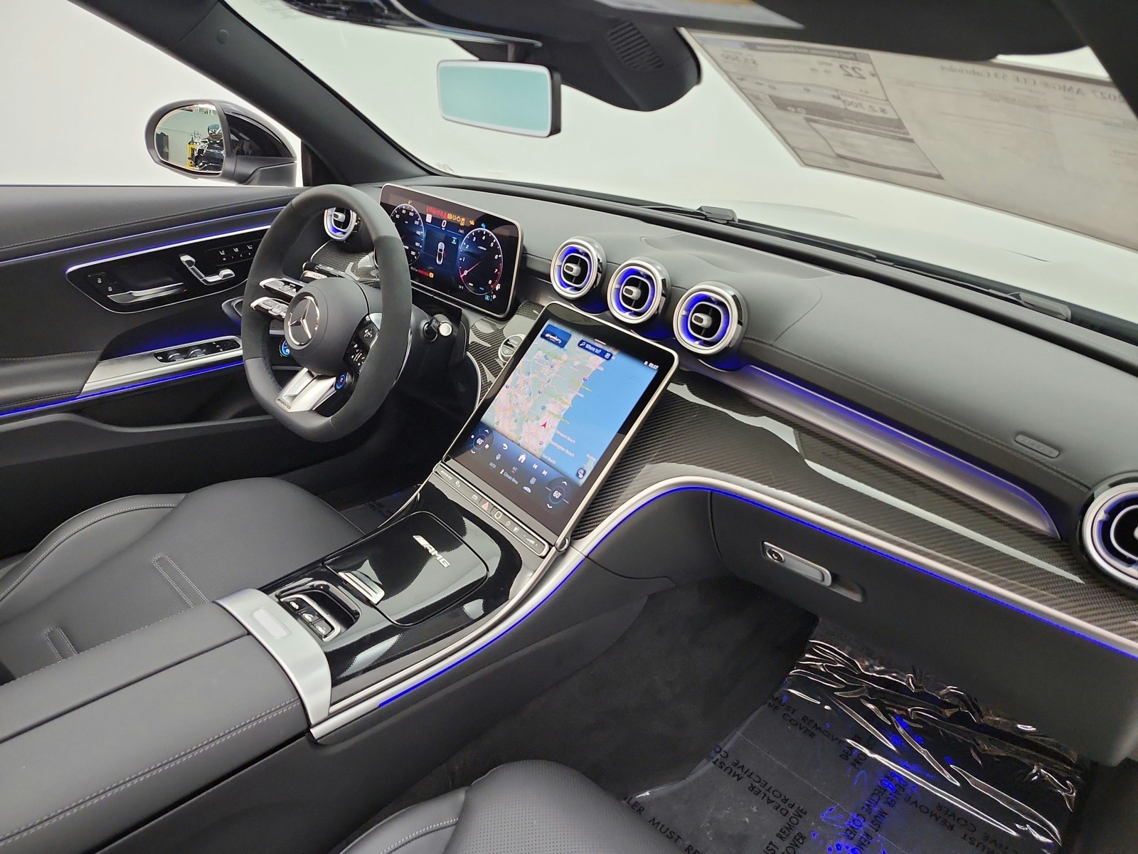 New 2027 MANUFAKTUR Alpine Grey Metallic Mercedes-Benz AMG® CLE 53 4MATIC+ Cabriolet image 14