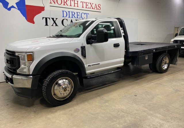 2021  Super Duty F-550 DRW XL Diesel Dually Flat Bed Crew Camera Tow Bluetooth in , 