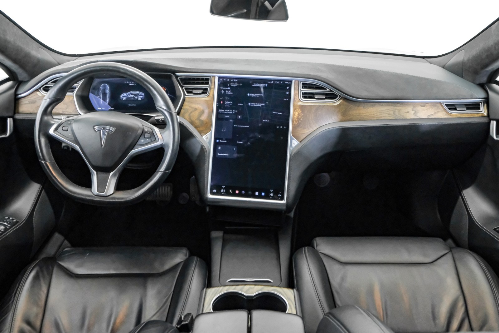 2017 Tesla Model S 90D AWD NAVIGATION PANORAMA LEATHER HEATED SEATS R 12