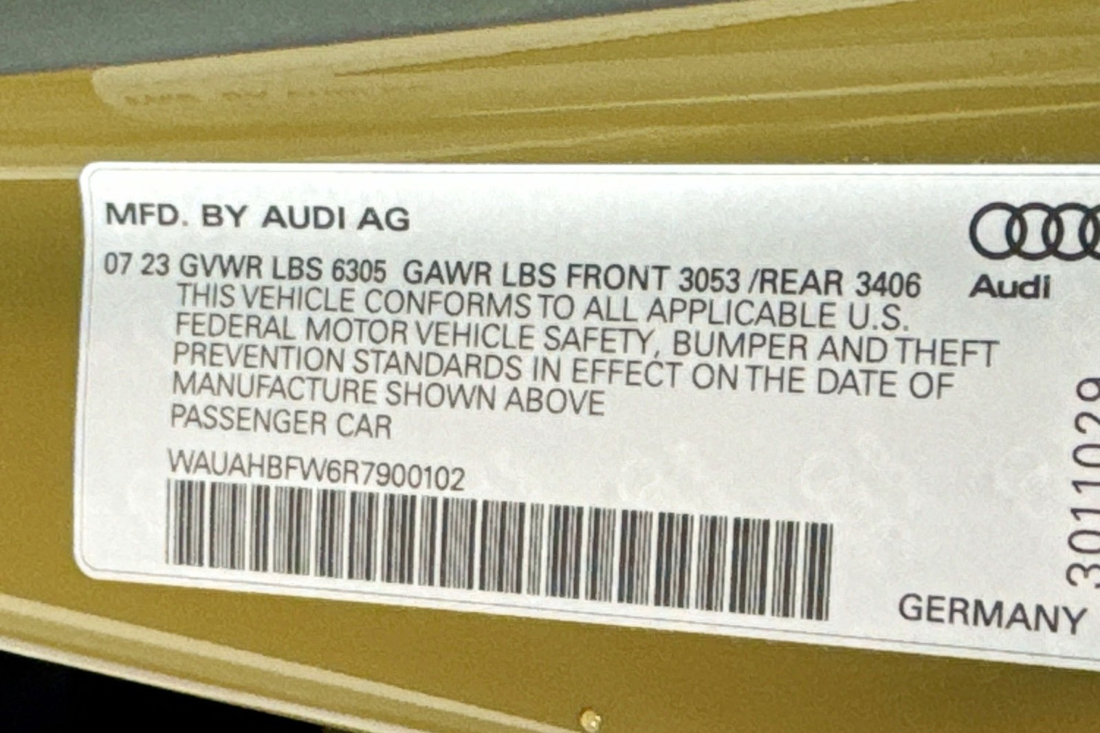 Used 2024 Tactical Green Metallic Audi  image 30