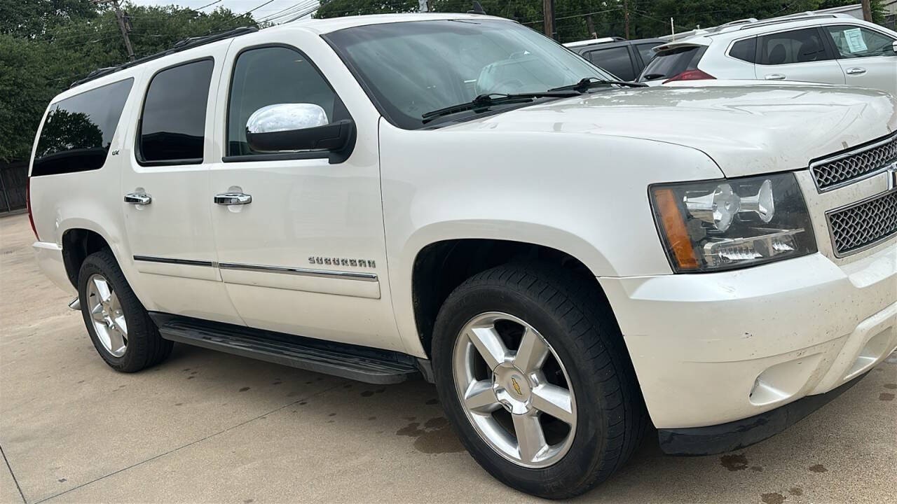 Summit White 2012 Chevrolet Suburban 1500 LTZ RWD SUV / Crossover 4X2 Automatic