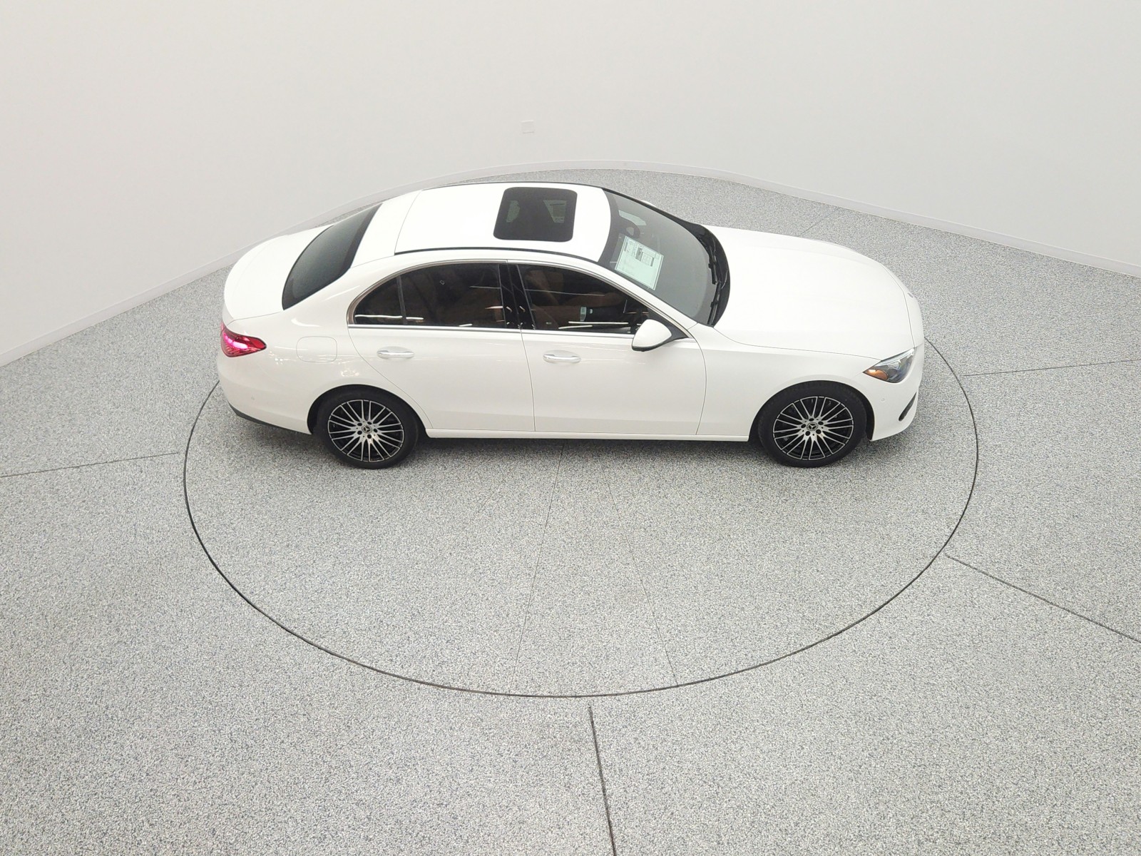 New 2026 MANUFAKTUR Moonlight White Metallic Mercedes-Benz C 300 Sedan image 12