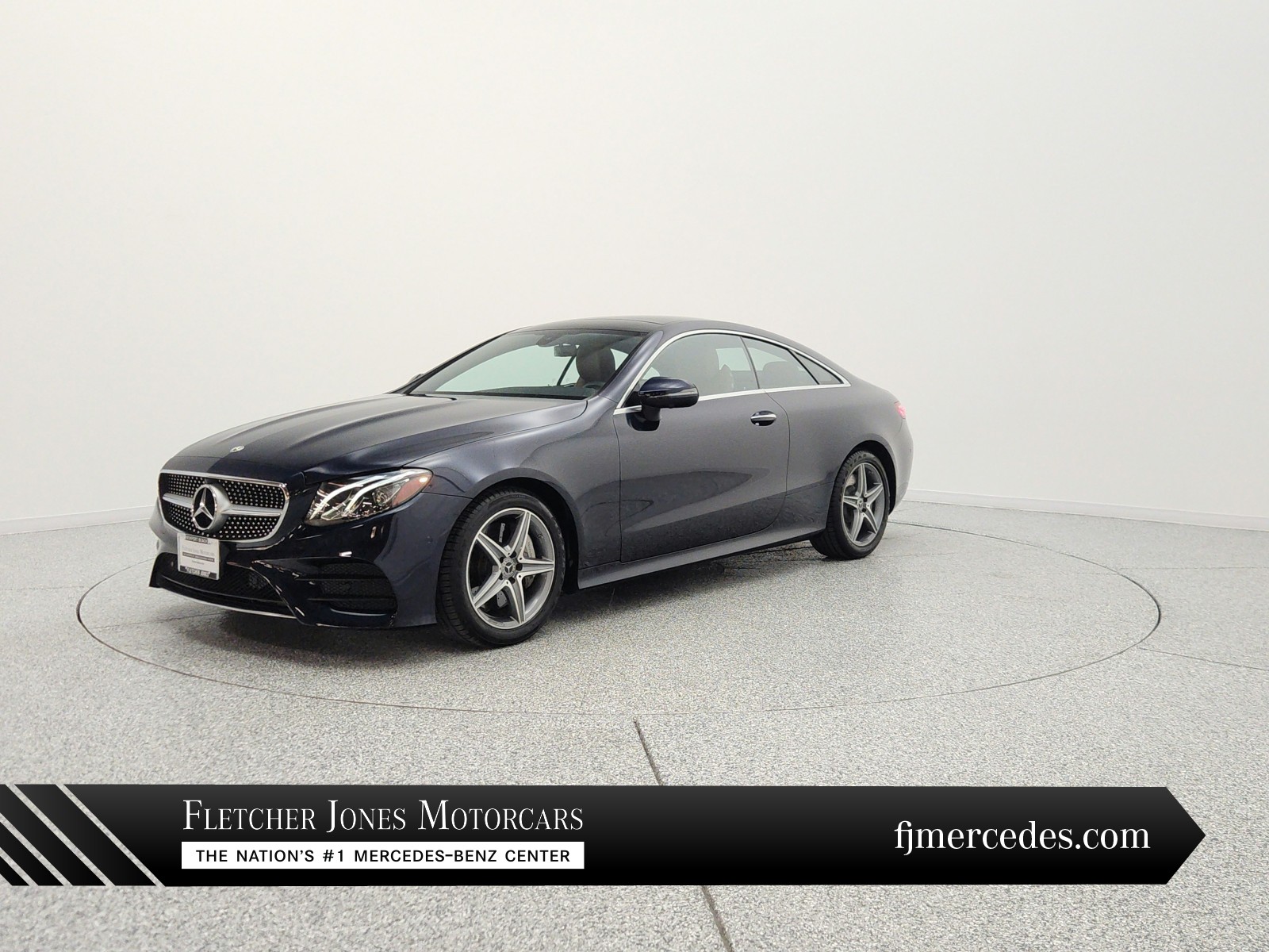 Lunar Blue Metallic 2020 Mercedes-Benz E-Class Coupe Rear-Wheel Drive Automatic