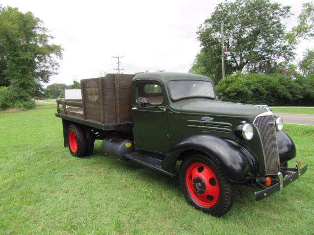 1937 Chevrolet One and a Half Ton 10' Stakebody  in , 