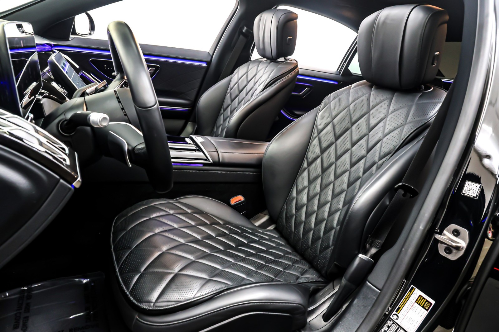 Certified Used 2025 Black Mercedes-Benz S 580 4MATIC® Sedan image 19