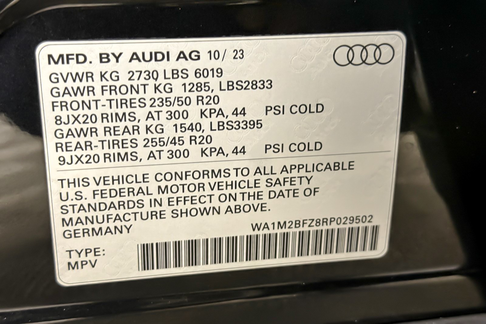 Certified Used 2024 Mythos Black Metallic Audi Prestige 50 quattro image 28
