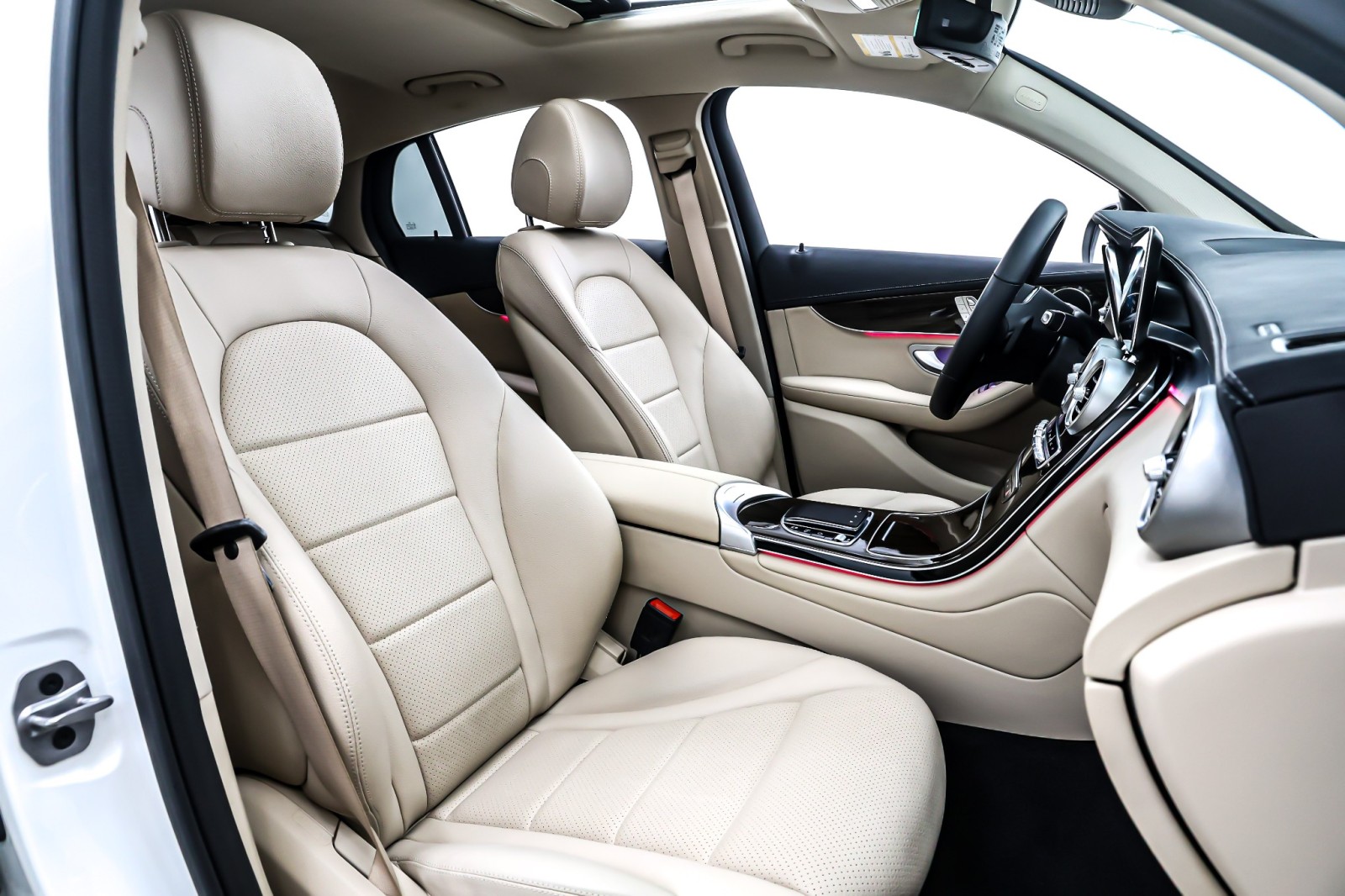 Certified Used 2023 Polar White Mercedes-Benz GLC 300 4MATIC® Coupe image 8