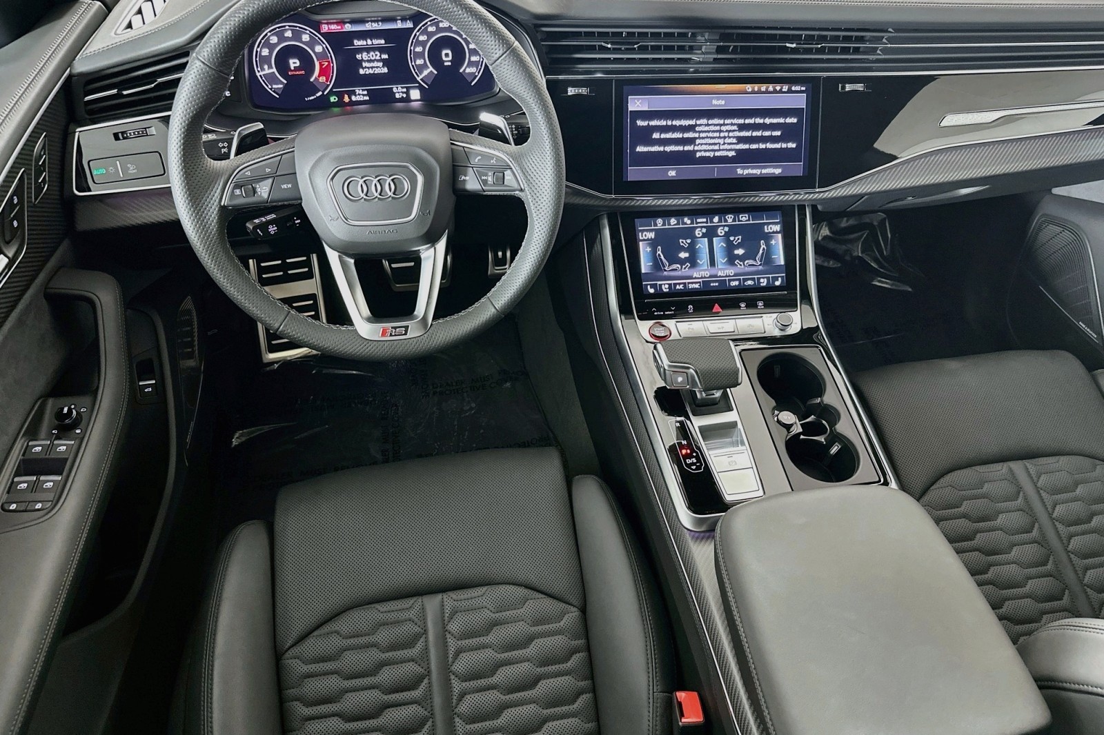 New 2026 Mythos Black Metallic Audi performance image 5